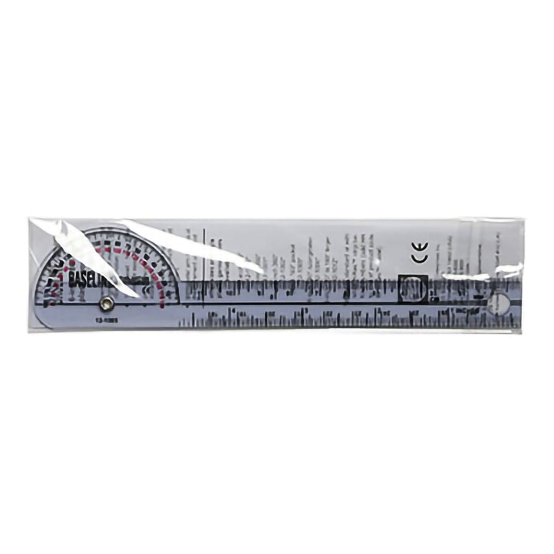Baseline 180° Head Plastic Goniometer, 6 Inch Arms 