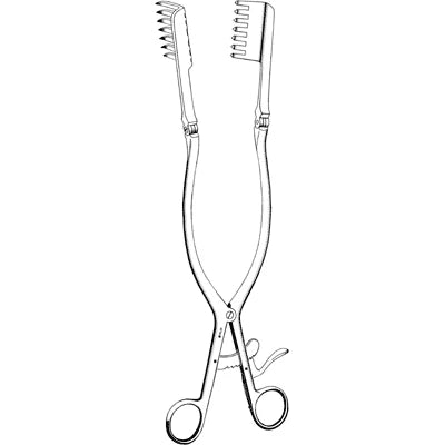 Sklar Beckman-Eaton Retractor - Sharp Prongs 13" - 57-1325