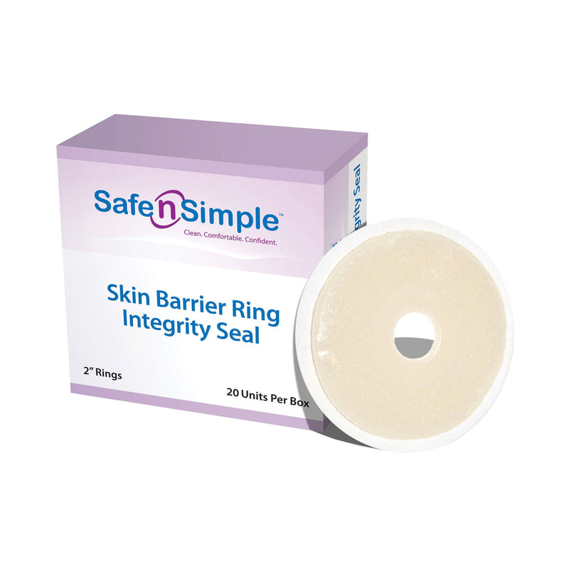 Safe n Simple Integrity Skin Barrier Ring (Case of 160)