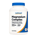 nutricost 500 mg Magnesium Complex Extra Strength (Case of 2880)