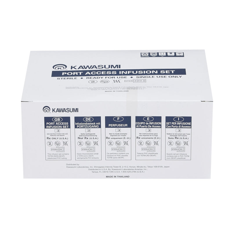 Kawasumi Laboratories Kawasumi Huber Infusion Set (100/CS) 