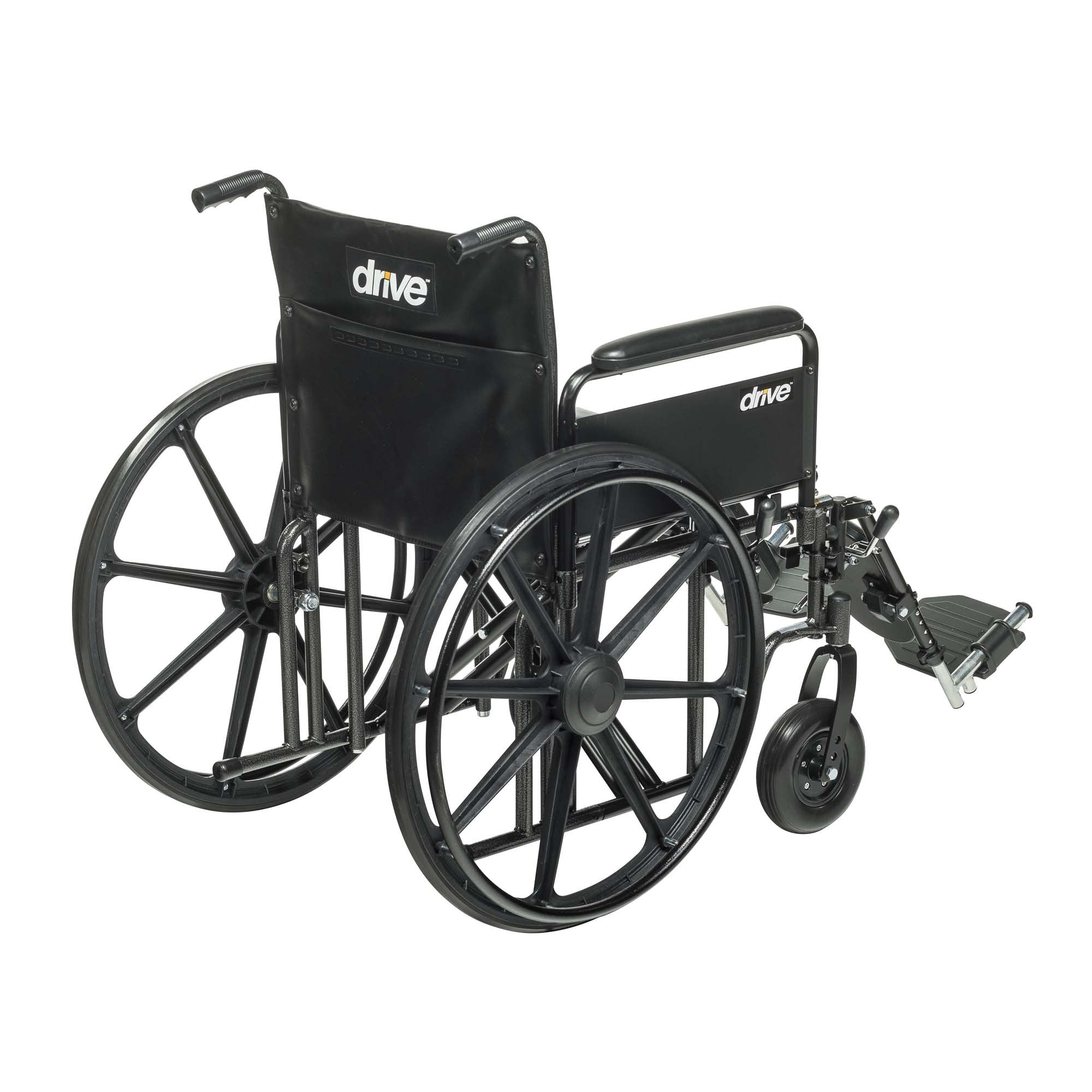 Drive DeVilbiss Healthcare drive Sentra EC HD Bariatric Wheelchair, 20-Inch Seat Width 