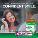 Block Drug Company Super Poligrip Original Denture Adhesive Cream, 2.4 oz Tube 