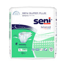 Seni Super Plus Overnight Heavy to Severe Absorbency Incontinence Brief, Large (Case of 36)