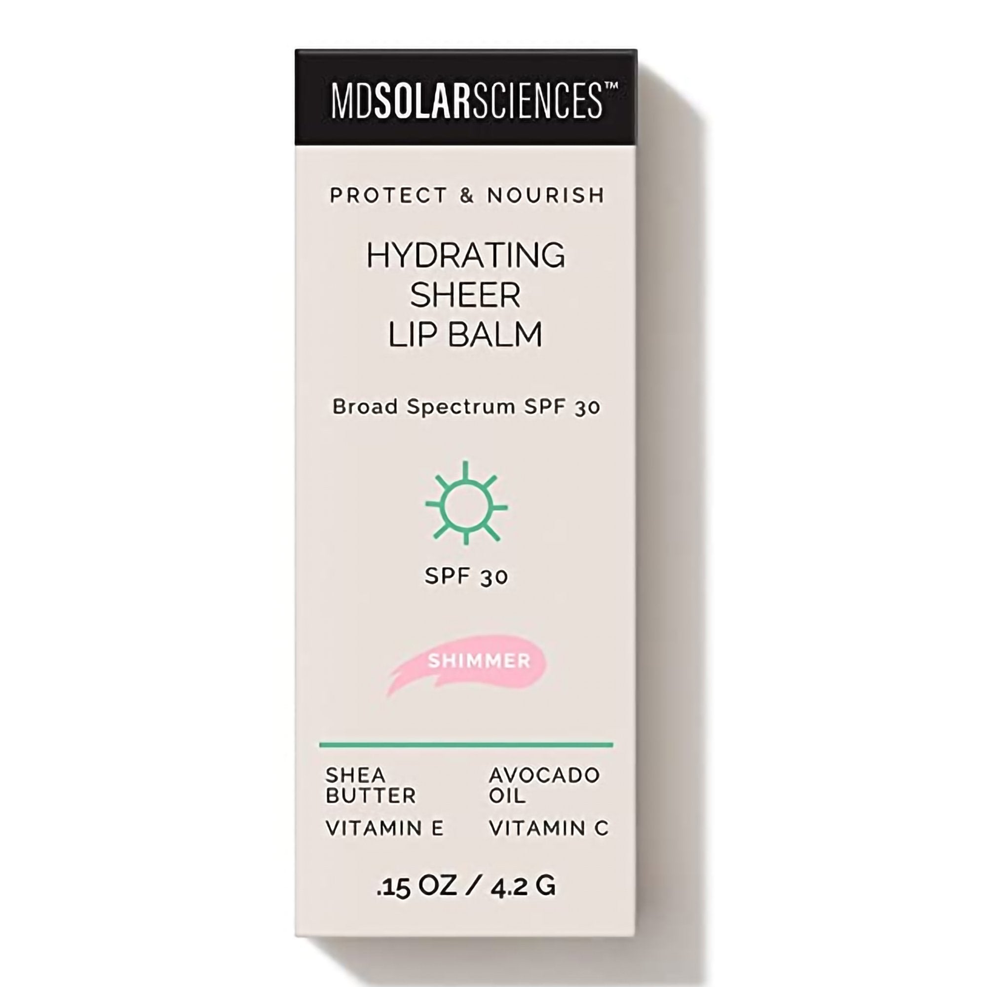MDSolarSciences MDSolarSciences Hydrating Sheer Lip Balm, Shimmer (48/CS) 