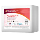 Principle Business Enterprises Absorbent Underwear Tranquility Pull On with Tear Away Seams Adult Medium Female Disposable Heavy Absorbency (64/CS) 