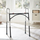 McKesson Steel Bariatric Folding Walker, 32.5 – 39 Inch Height (Case of 2)