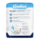 Attends Healthcare Products Attends Comfees Premium Baby Diapers, Tab Closure, Kid Design, Size 6 (92/CS) 