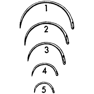 Sklar Lane Cleft Palate Suture Needle - 1/2 Circle,