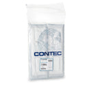 Cleanroom Wet Mop Pad Contec Klean Max Sealed Edge Medium White Microfiber / Polyester Disposable (24/CS)