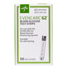 Blood Glucose Test Strips EvenCare G2 50 Strips per Pack For EvenCare G2 Blood Glucose Monitoring System (600/CS)