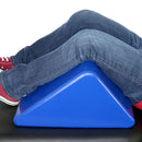 Fabrication Enterprises Skillbuilders Knee Positioning Wedge, Foam, 13 x 21 x 15 Inch, Blue 
