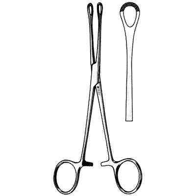 Sklar Williams Grasping forceps 6-1/4" - 36-2610 