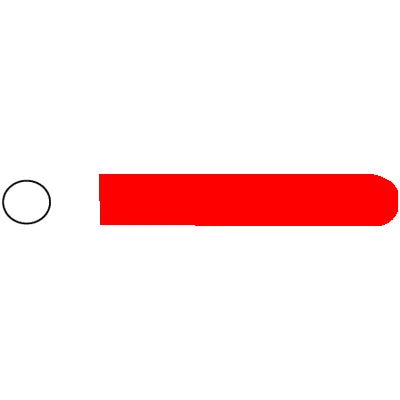 SklarTip Non-Vented Instrument Protectors - 25mm x 3mm, Red - 96-1504
