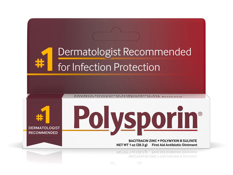 Polysporin Bacitracin / Polymyxin B First Aid Antibiotic, 1 oz. Tube (Case of 24)