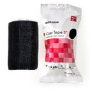 McKesson Black Cast Tape, 3 Inch x 4 Yard (Box of 10 Rolls)