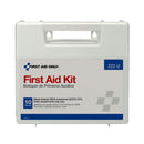 Acme United First Aid Only Ten-Person First Aid Kit, Plastic Case with Dividers (10/CS) 