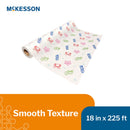 Table Paper McKesson 18 Inch Width 225 Foot Length Print (Sea Friends) Smooth (Case of 12 Rolls)