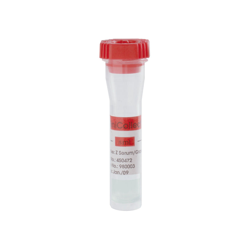 MiniCollect Capillary Blood Collection Tube, 800 µL, 11 x 40 mm (Case of 1000)