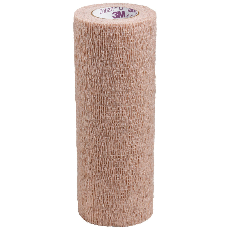 Solventum Corporation 3M Coban LF Self-adherent Closure Cohesive Bandage, 6 Inch x 5 Yard (12/CS) 