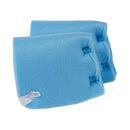 McKesson Heel Protection Pads, Convoluted Foam, Blue, Hook and Loop (Case of 20 Pairs)
