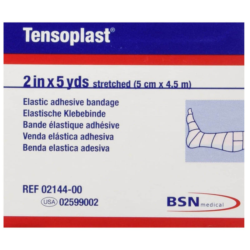 Tensoplast No Closure Elastic Adhesive Bandage, 2 Inch x 5 Yard (Case of 36)