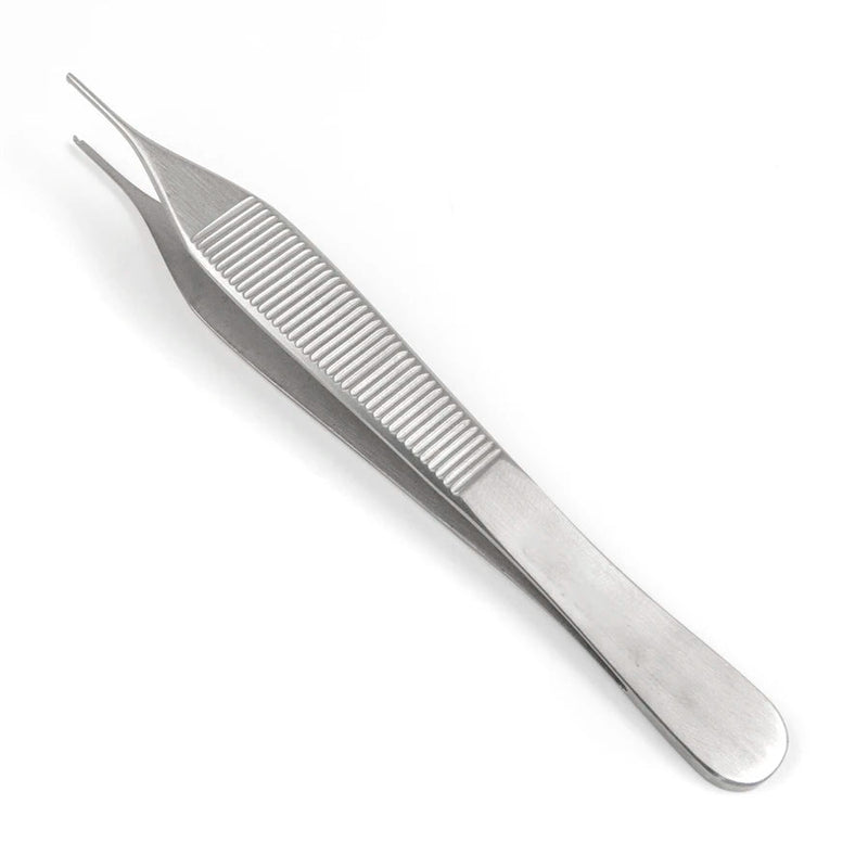 Sklar Adson Tissue Forceps - 4-3/4", Straight, 1x2 Teeth, Delicate - 47-2047 