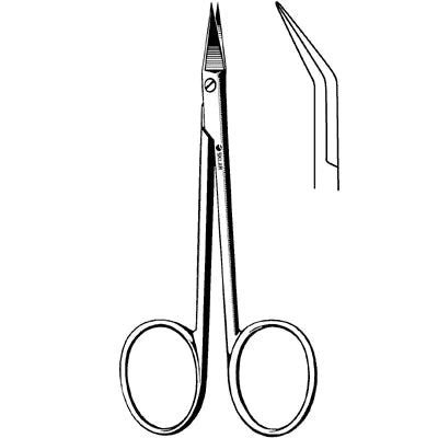 Sklar Wilmer Iris Scissors (CensiTrac Marked) - 4" - 64-1735c 