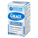 Colace Docusate Sodium Stool Softener (Box of 30)