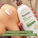 Aveeno Daily Moisturizing Body Lotion Fragrance Free, 18-ounce Pump Bottle (Each)