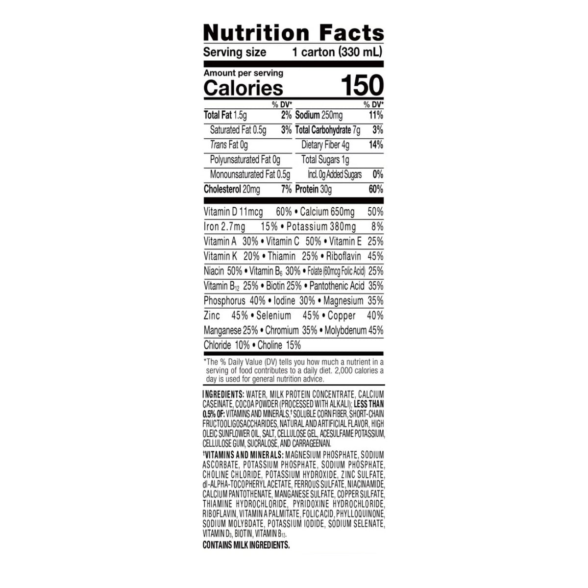 Ensure Max Protein Nutrition Shake, Chocolate, 11-ounce carton (Case of 12)