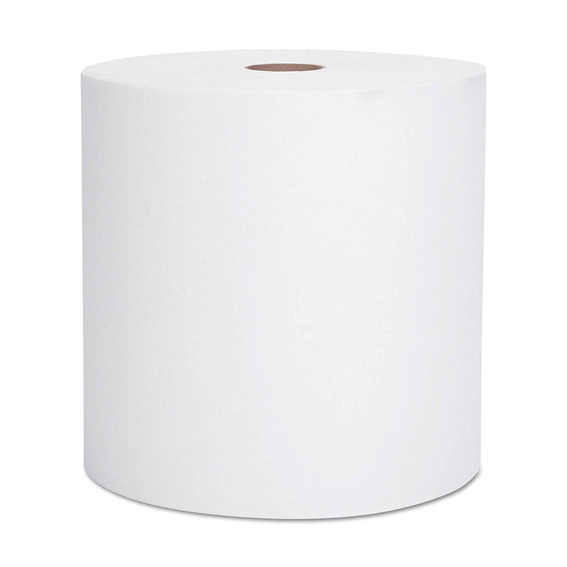 Kimberly Clark Scott Paper Towels, Hardwound, Continuous Roll, 8", White (12/CS) 
