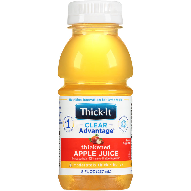 Thick-It Clear Advantage Honey Consistency Apple Thickened Beverage (Case of 24)