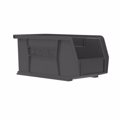 Storage Bin AkroBins Black Plastic 5 X 5-1/2 X 10-7/8 Inch (Case of 12)