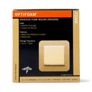 Optifoam Adhesive with Border Foam Dressing, 4½ x 4½ Inch (Case of 100)