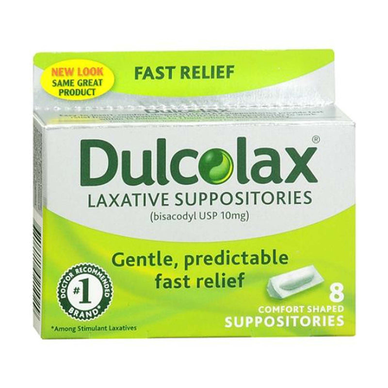 Dulcolax Bisacodyl Laxative Suppository (Box of 8)