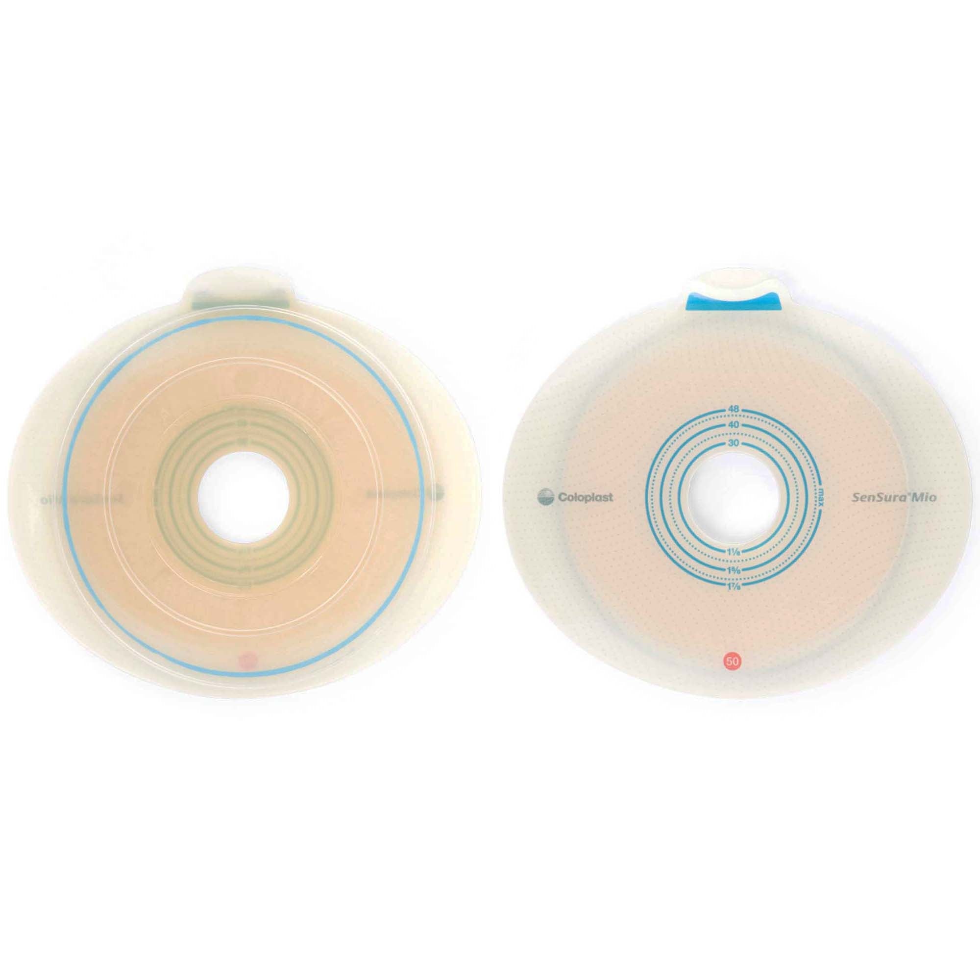 Coloplast SenSura Mio Flex Ostomy Barrier, 32 mm Stoma Opening, Red Color Match (5/BX) 