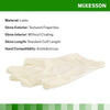 McKesson Confiderm CL Latex Exam Glove, Small, Ivory (Box of 100)