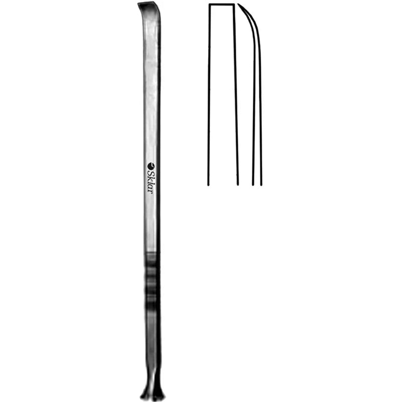 Sklar Epker Osteotome - 7", Strongly Curved, 6mm - 40-6454 