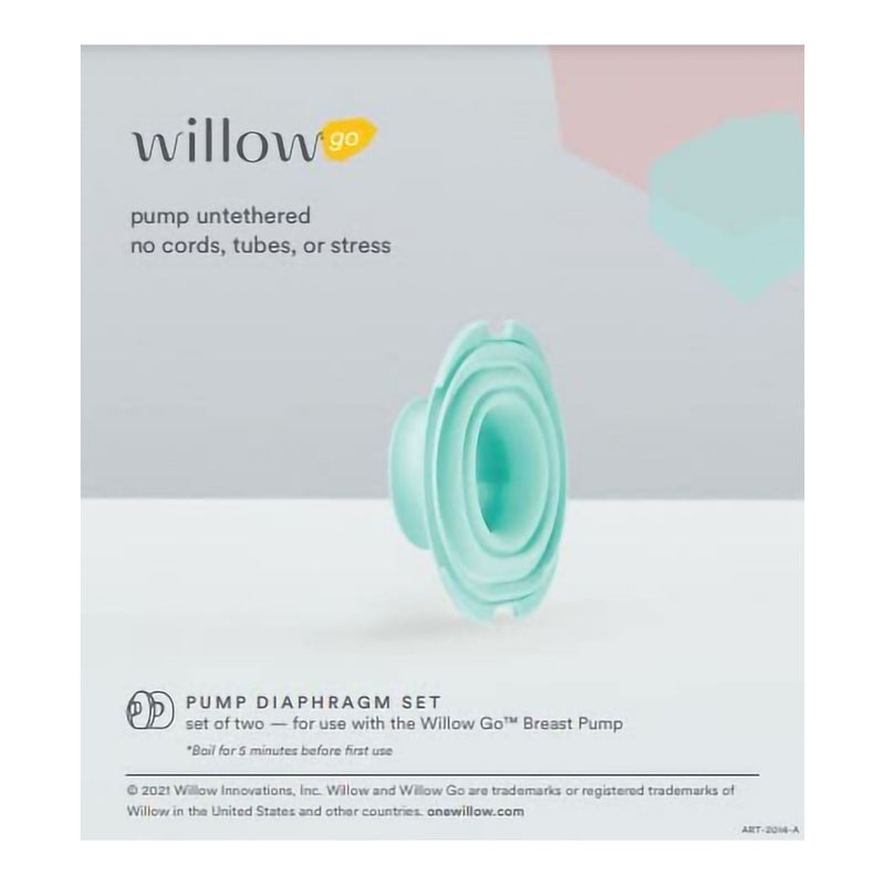 Willow Go Pump Diaphragm Set (Two-pack) for Willow Go Breast Pump (40/CS) 