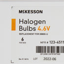 McKesson Brand McKesson Halogen Lamp, Replacement Bulb for Vaginal Specula, 4.6 Volt 3 Watt (6/BX) 