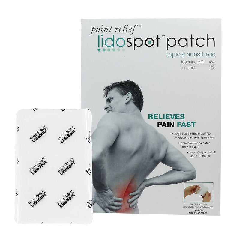 Fabrication Enterprises LidoSpot Topical Pain Relief (20/BX) 