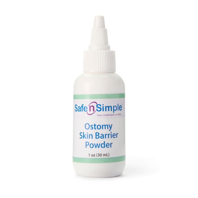 Ostomy Skin Barrier Powder Safe n Simple 1 oz. (Case of 40 Bottles) 