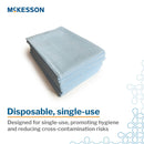 McKesson Brand McKesson Pillowcase, Disposable, Standard, Blue, Tissue/Poly, 30 x 21 Inch (100/CS) 