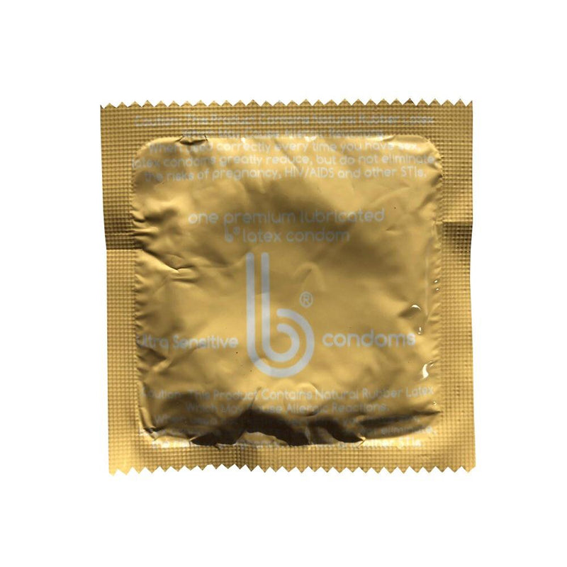 Ultra Sensitive B Lubricated Latex Condom (Case of 1000)