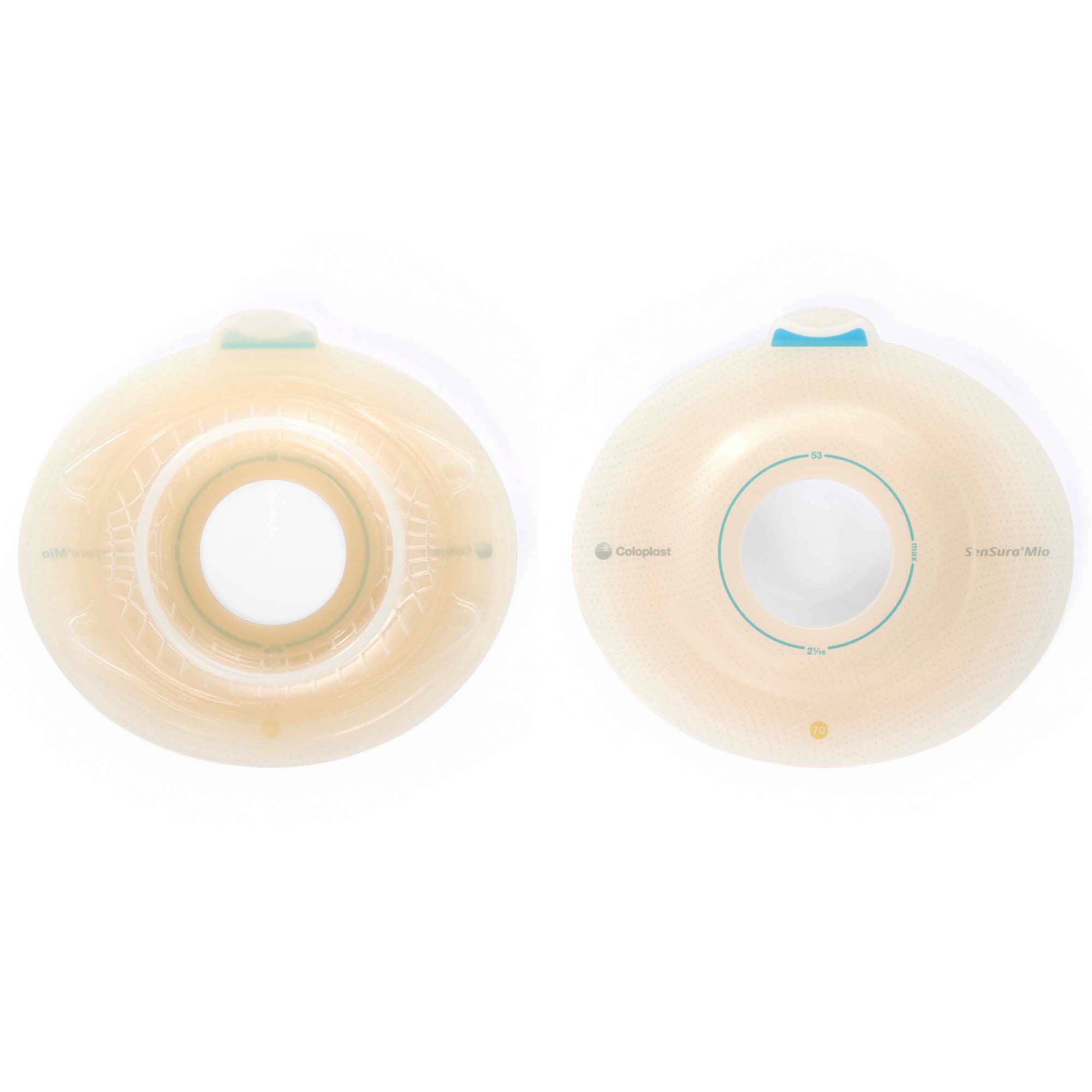 Coloplast SenSura Mio Click Convex Deep Ostomy Barrier, 35 mm Stoma Opening, Blue Match (5/BX) 