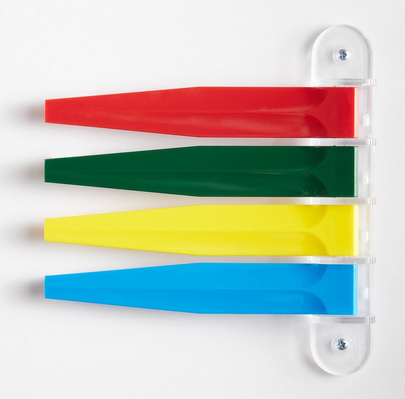 Exam Room Signal Flag Wall Mount 4 Flag 1-1/8 X 7 Inch (Each)