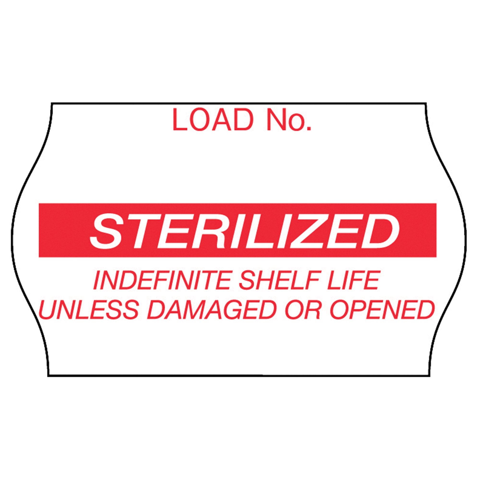 Solventum Corporation 3M Comply Sterilization Load Label, 5/8 x 1-1/8 Inch (12/CS) 