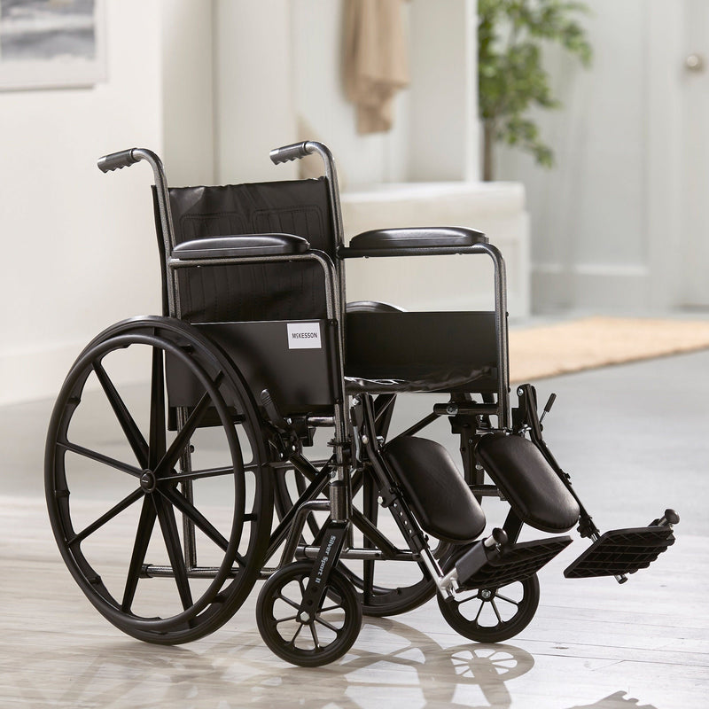McKesson Wheelchair, 18 Inch Seat Width (Each)
