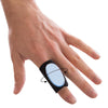 Cold Therapy Finger Sleeve Polar Ice Adult Small Pull On Finger Black (Pack of 2)